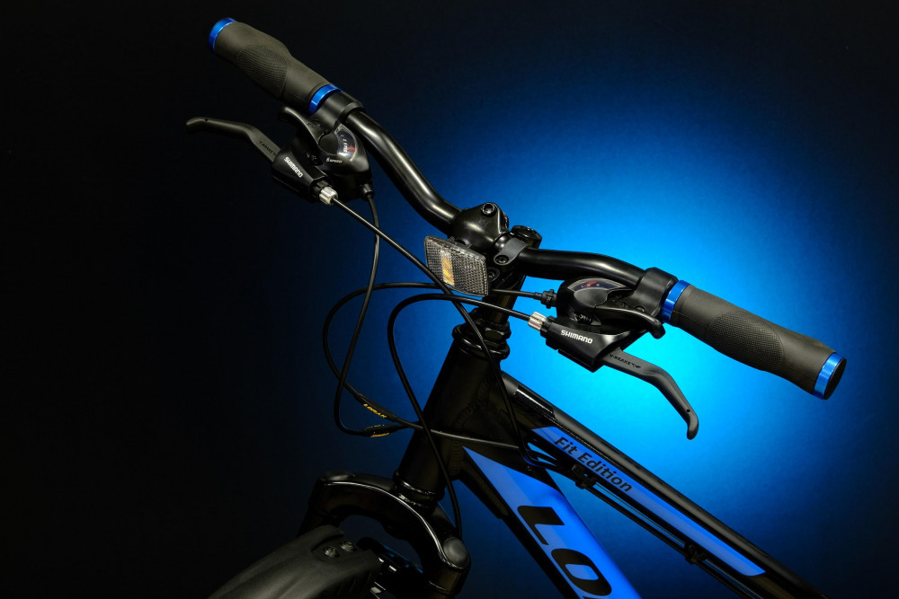 Lorak Dynamic 24 18sp Матовый Чёрный/Синий