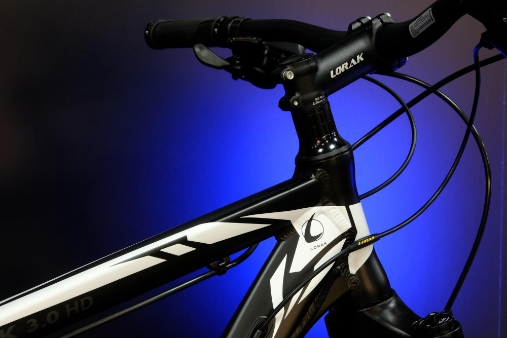 Lorak 3.0 HD Чёрный Матовый рама 17 (на рост 155-173) (27.5)