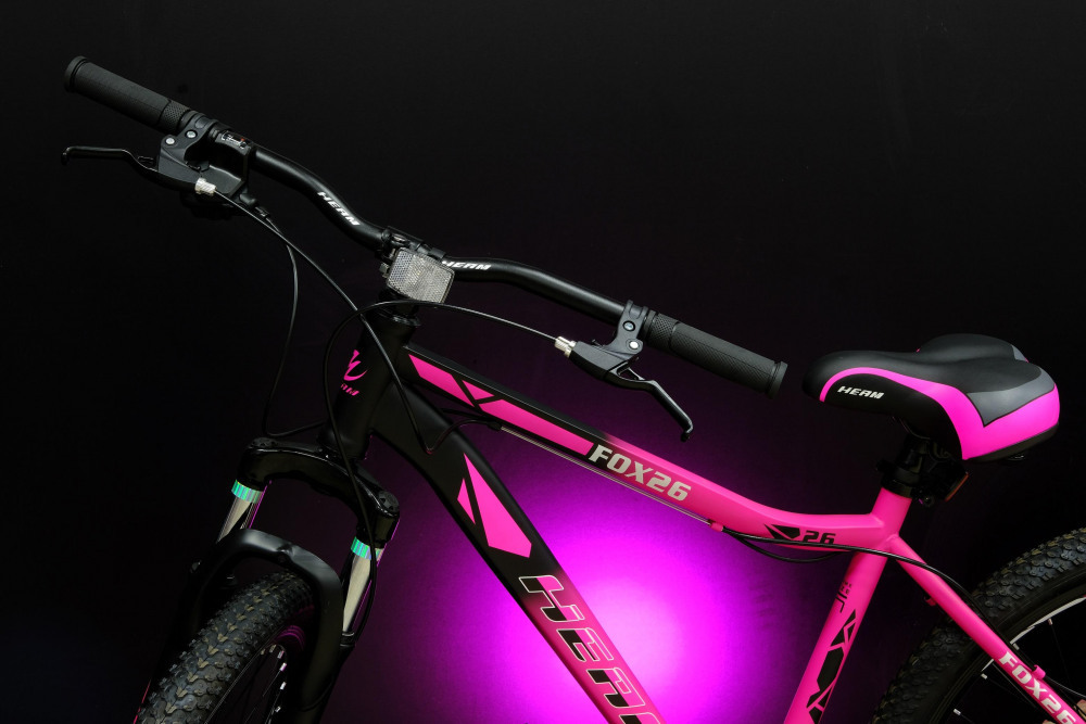 Heam FOX 26 Girl Чёрно/Розовый рама 15 (на рост 141-160)