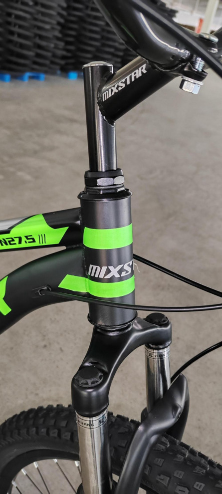 MIXSTAR N27,5 Чёрный/Зелёный