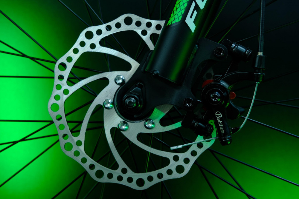 FOLTAS 26 Steel 21sp Чёрный/Зелёный