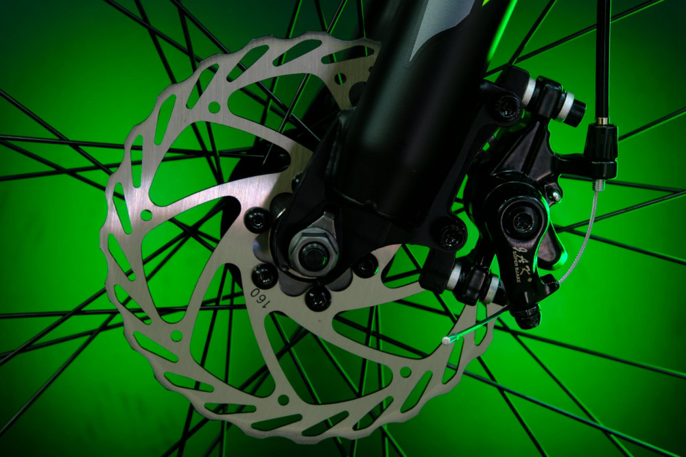 LORAK Safe PLUS 26 Матовый Чёрный/Зелёный