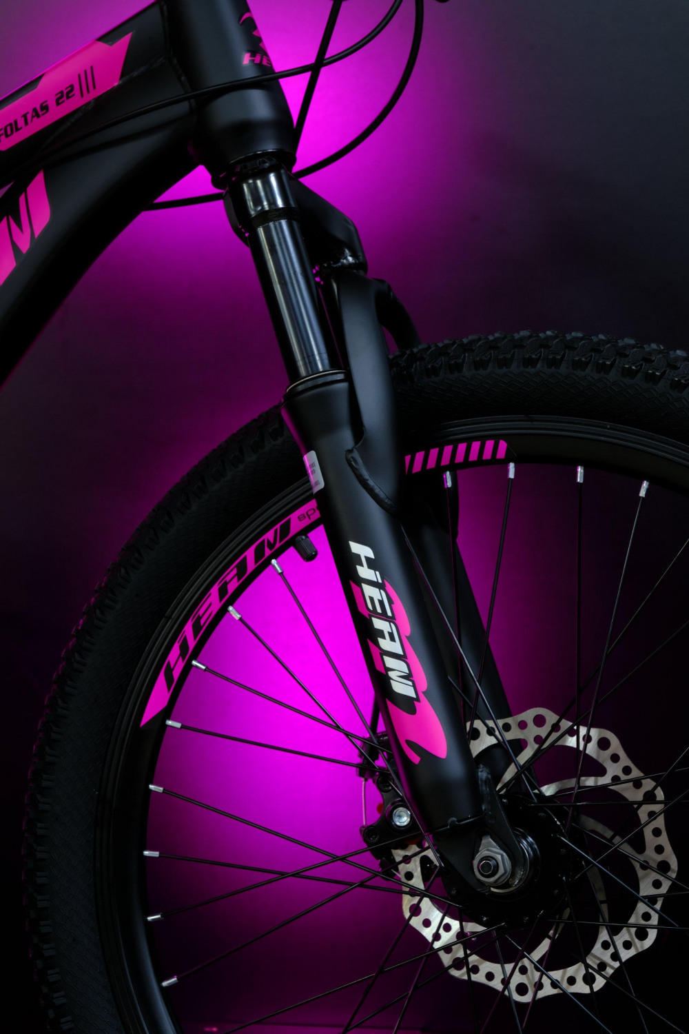 FOLTAS 22 Чёрный/Розовый